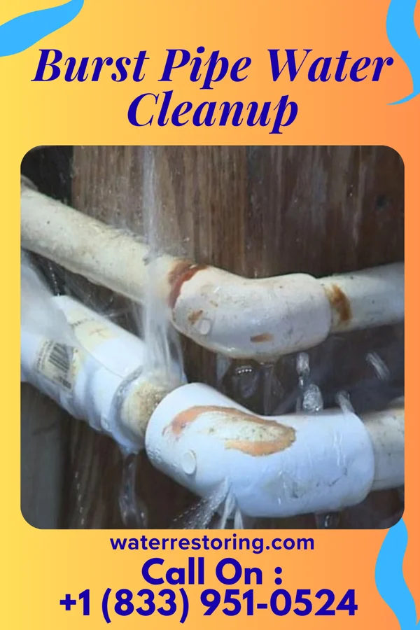 Burst Pipe Water Cleanup in Gamewell, NC